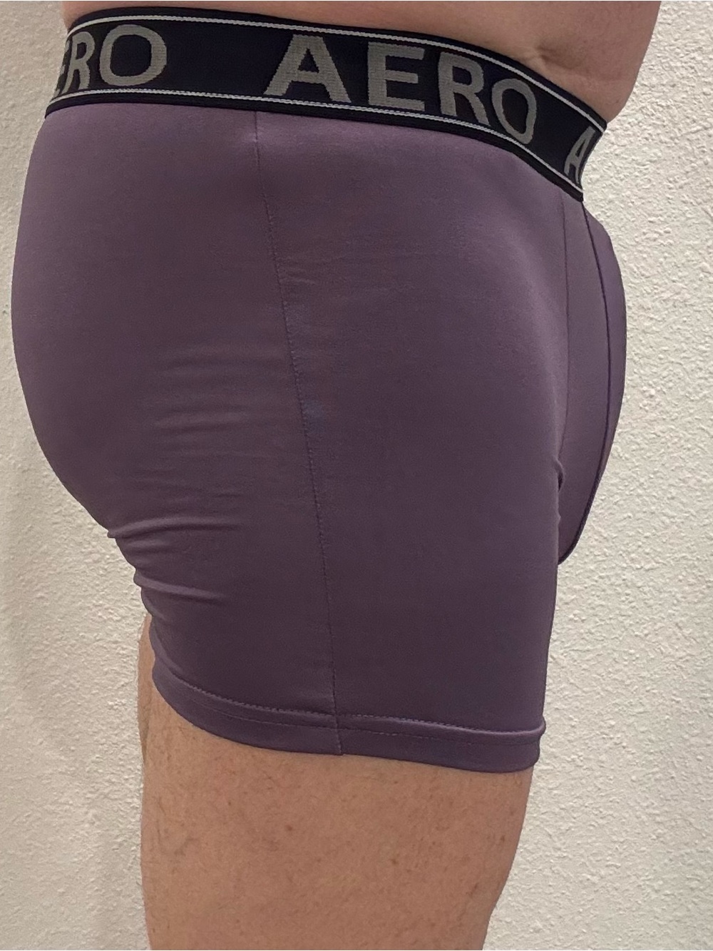 Aeropostale Men's Boxer Briefs in Purple with Branded Waistband - Picture 4 of 5